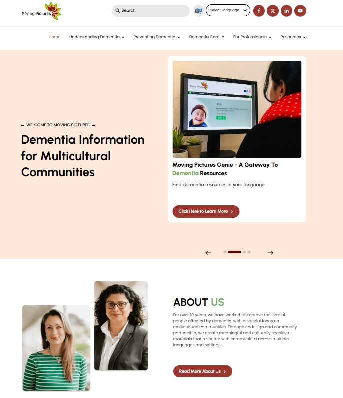 Dementia information for multicultural communities