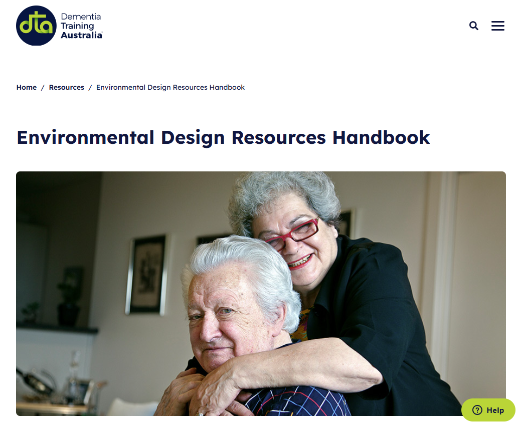 Environmental design resources handbook 