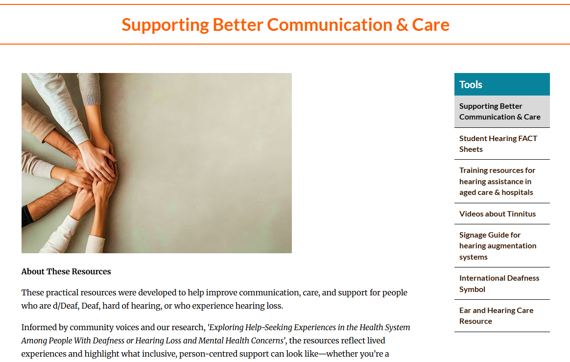 Supporting Better Communication & Care