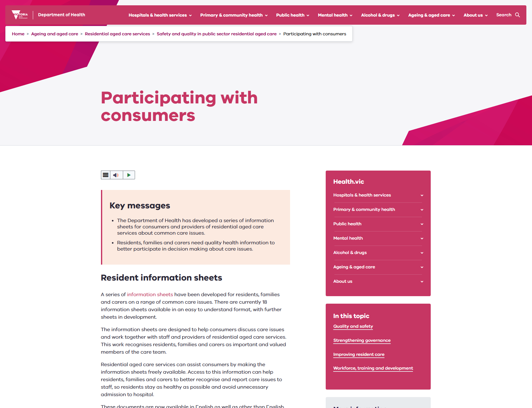 Participating with consumers