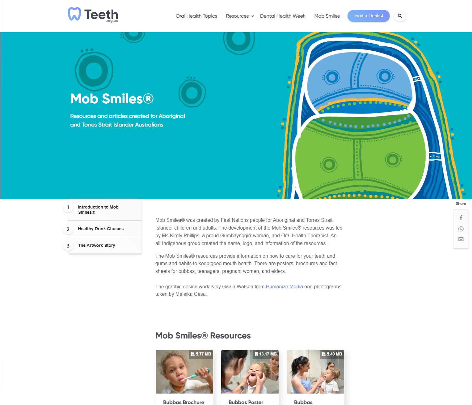 Mob Smiles - Resources and articles created for Aboriginal and Torres Strait Islander Australians