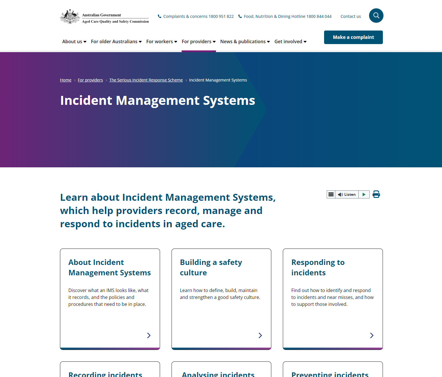 Incident Management Systems