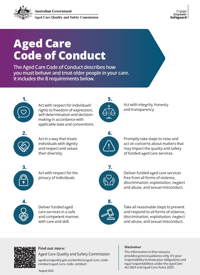 code_of_conduct_for_aged_care_worker_a3_poster