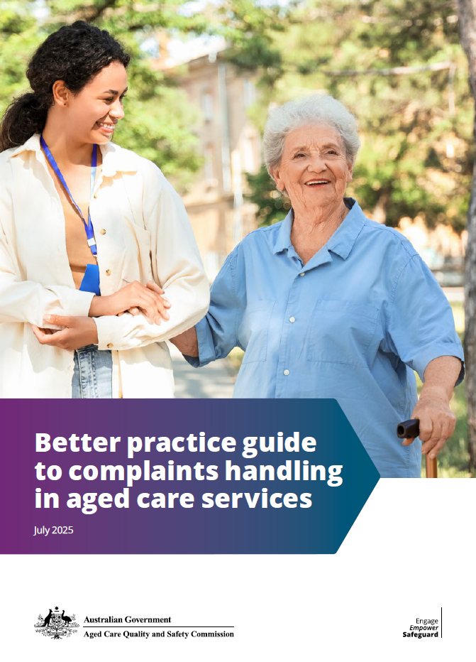 Better practice guide to complaints handling in aged care services