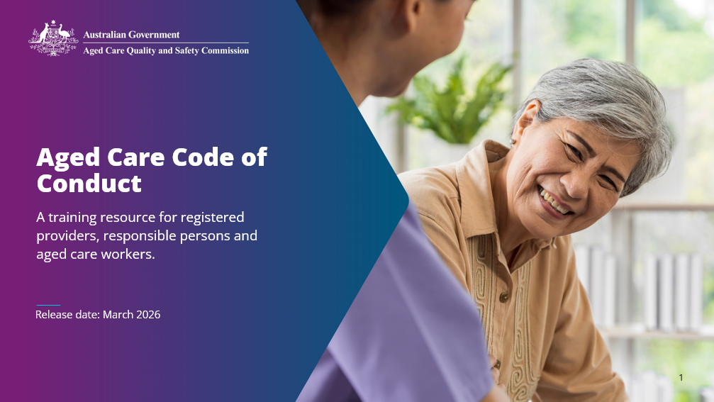 Code of Conduct training PowerPoint coverpage