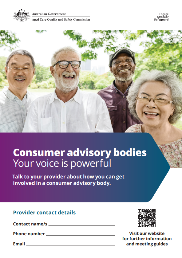 Consumer advisory body poster thumbnail
