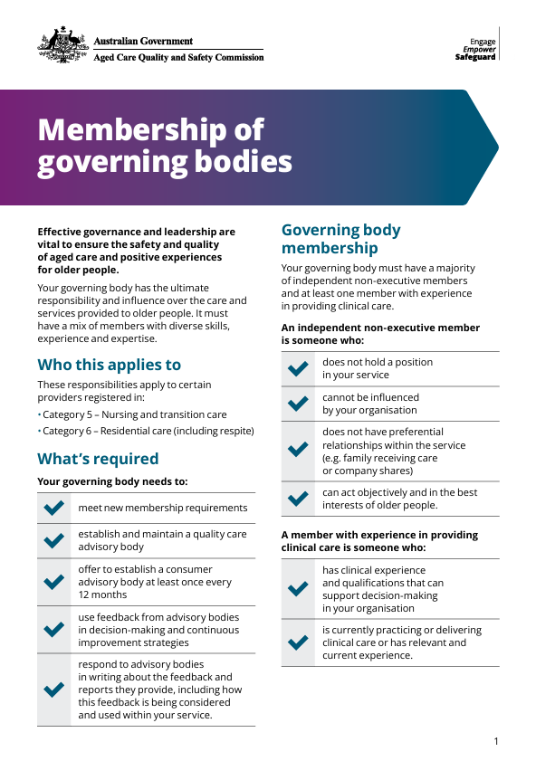 Membership of governing bodies thumbnail