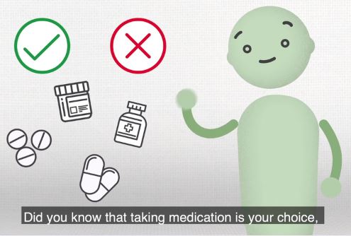Image of OPAN video - Medication: It's your choice