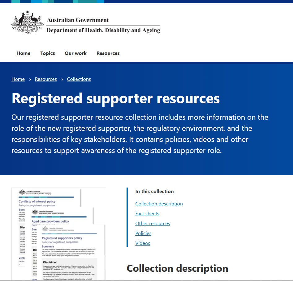 Registered supporter resources thumbnail image