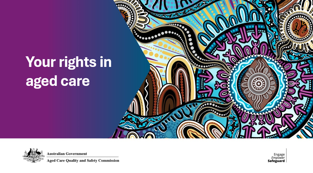 Your rights in aged care cover page